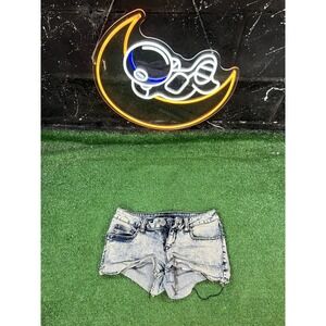Degree Womens Size 3 Distressed Cut Off Denim‎ Jean Shorts